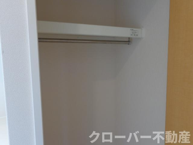 ブルーコスモの収納|クローゼット