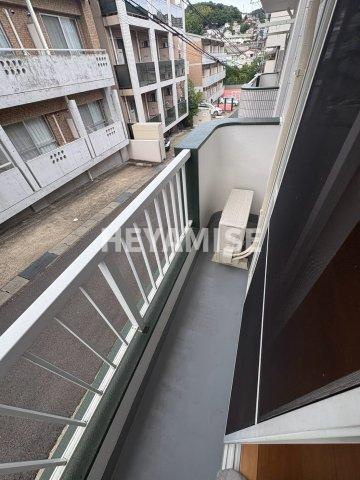 Ben匠8番館のバルコニー