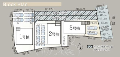 【区画図】 | 裾野市稲荷　新築一戸建て　1号棟