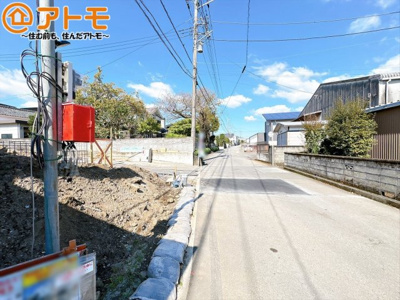 【前面道路含む現地写真】 | 裾野市稲荷　新築一戸建て　1号棟