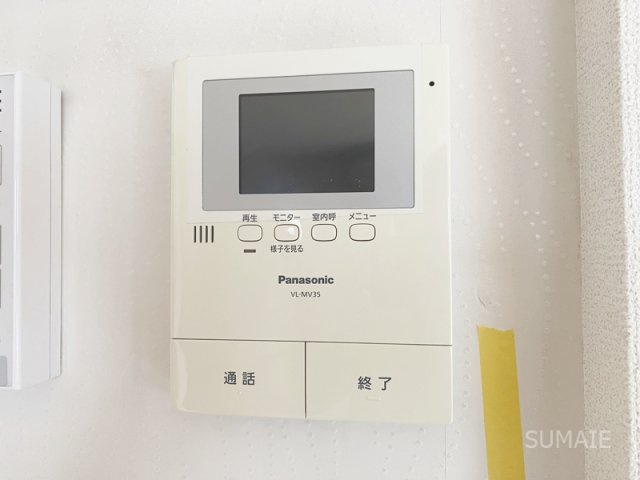 ラディーチェBのセキュリティ|モニター付きインターホンで安心！