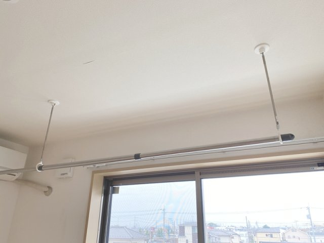 ラディーチェBの設備|室内物干しあります！