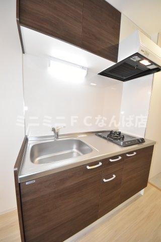 大阪市浪速区元町３丁目の賃貸マンションのキッチン