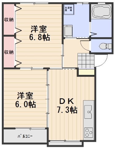 キャンバス早島の間取り