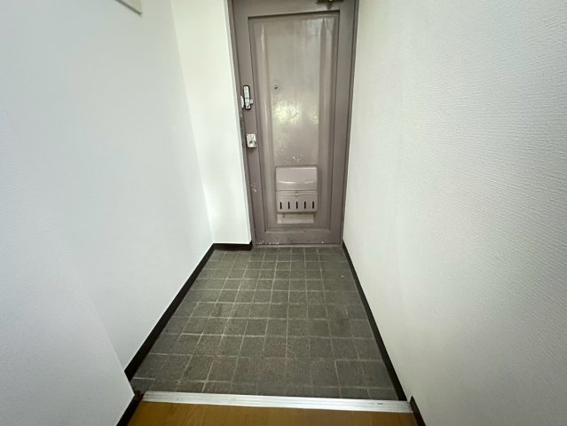 スカイマンションの玄関