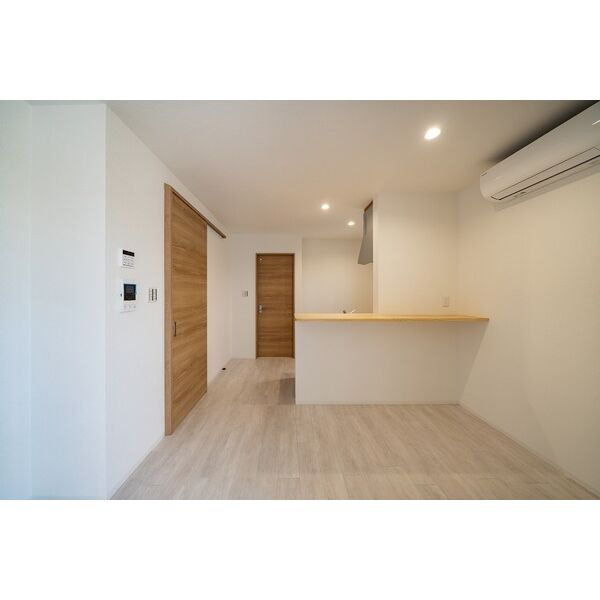maison blancheの居間・リビング