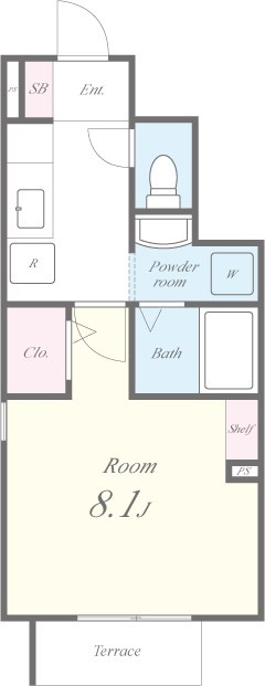 アムール福の間取り