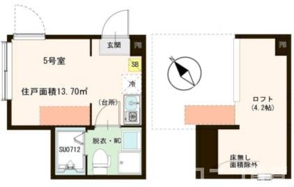 【間取り】 | ハーモニーテラス平井Ⅴ