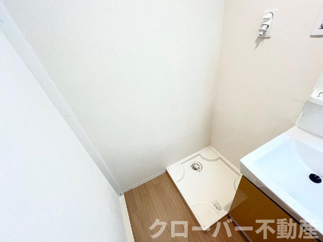 リリアの洗面所|洗濯機置場