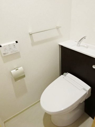 カーサ・ル・コットンのトイレ|清潔感のあるトイレです