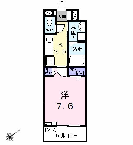ザ　ルミナス　トキワの間取り