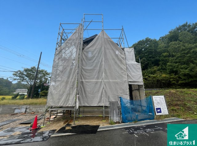 神戸市北区長尾町上津　新築一戸建ての外観|現在建築中！落ち着いた街並みで新生活を始めることが出来そう！周辺の物件も併せてご紹介させて頂きます！