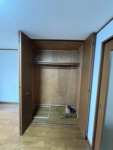 尼崎市南竹谷町１丁目のアパートの収納