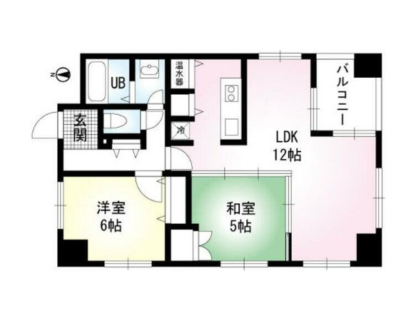 RISM COURTの間取り