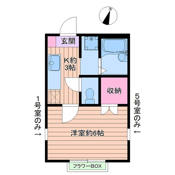 プレジ―ルⅡの間取り