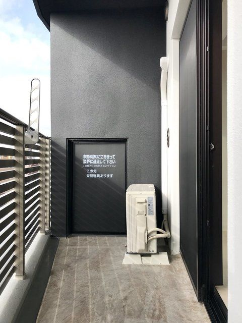 レブリアント清川Ⅰ　住吉小学校区のバルコニー|レブリアント清川Ⅰ