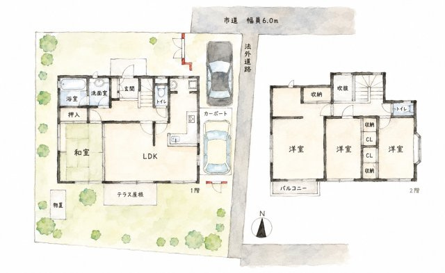 磐田市向笠西の中古一戸建