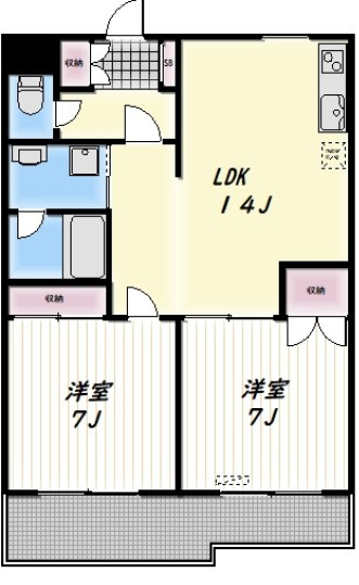 ＨＡＭＩＬＴＯＮの間取り|間取りです。