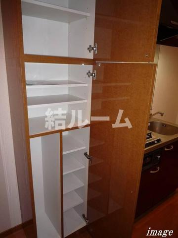 文京区大塚３丁目の賃貸マンションの収納