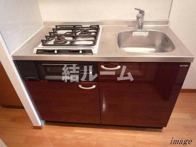 文京区大塚３丁目の賃貸マンションのキッチン