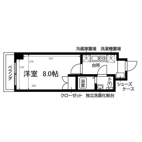 ラウレール名駅南の間取り