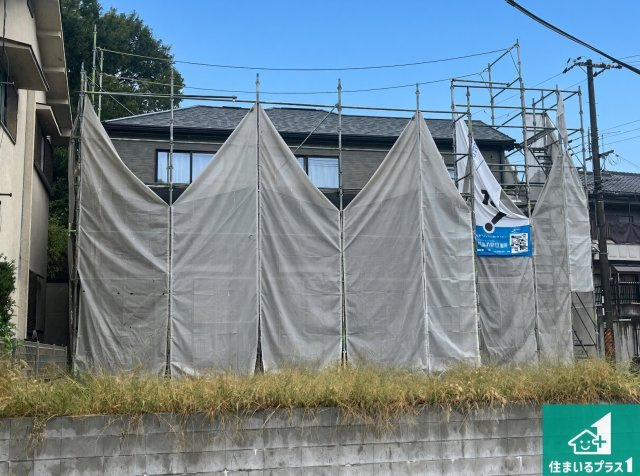 神戸市北区長尾町上津　新築一戸建ての外観|現在の進捗状況です！順調に作業進行中、完成が待ち遠しいです！詳細の間取り等、お気軽にお問い合わせください！