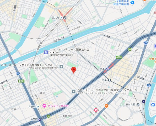 ラ・トゥールの地図