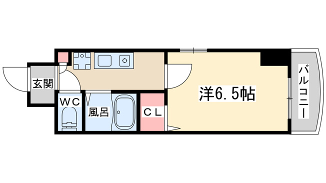 【間取り】 | ホープシティー天神橋