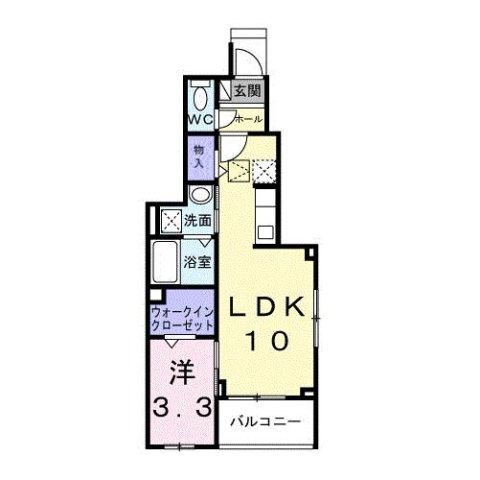 アルソーレの間取り