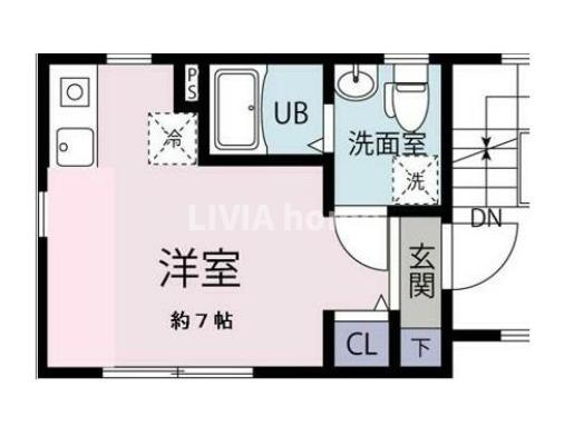 大田区山王４丁目の賃貸マンションの間取り
