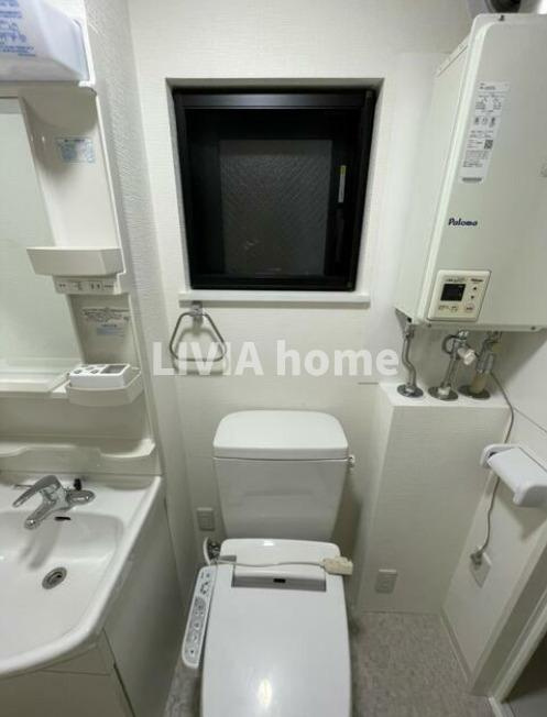 大田区山王４丁目の賃貸マンションのトイレ
