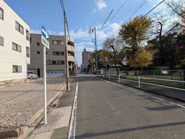 【トーヨーホーム売主/売土地】中区正木二丁目の前面道路含む現地写真|現地土地写真