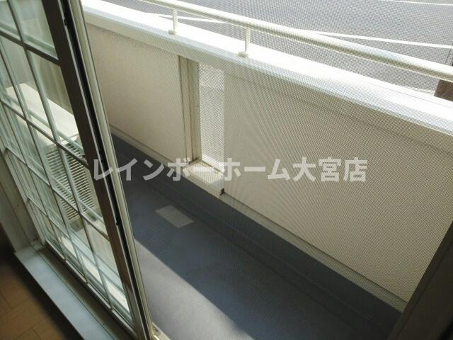 ベルデーアＡ棟のバルコニー