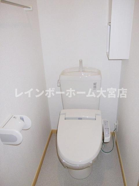ベルデーアＡ棟のトイレ
