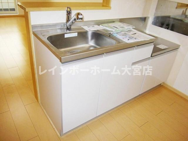 ベルデーアＡ棟のキッチン