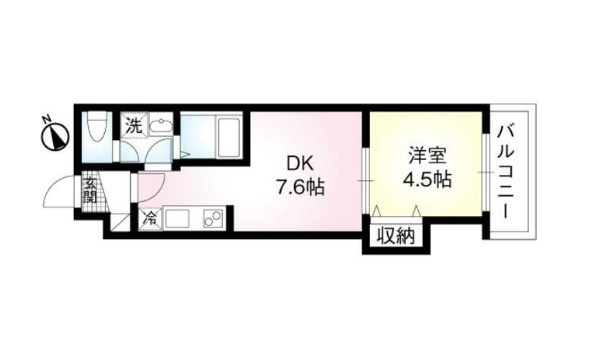FOREST M22の間取り