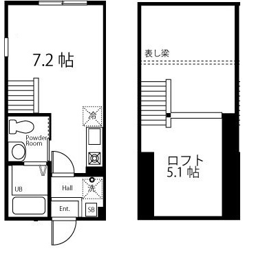 ハーミットクラブハウス東急菊名 の間取り|間取りです。