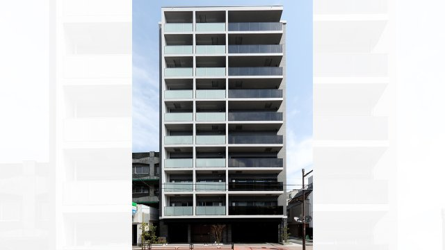 台東区松が谷２丁目の賃貸マンションの外観