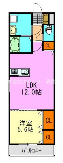 【間取り】 | ジーメゾン千葉浜野ノウスタ