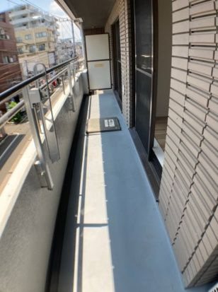 エクセル世田谷のバルコニー
