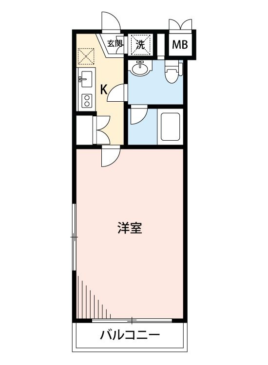 ルーブル中野富士見町 の間取り|間取りです。