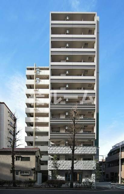 板橋区熊野町の賃貸マンションの外観パース