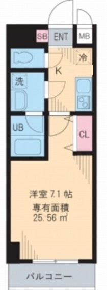 グレイスみかどの間取り|間取りです。