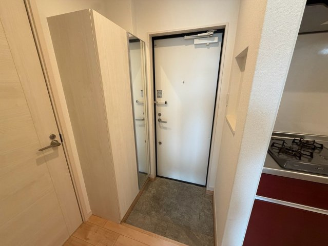 アーブル小阪の玄関