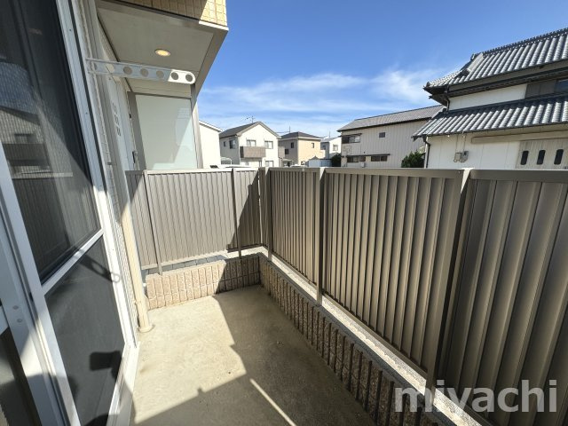 シャーメゾン南沖洲のバルコニー