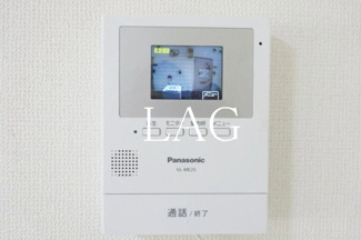 【セキュリティ】 | メゾン中尾第1 A棟 | モニター付きインターフォンです。