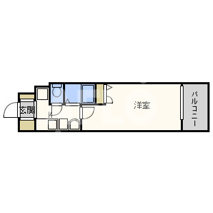 CITY SPIRE北梅田の間取り|CITY SPIRE北梅田　間取り