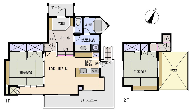 下田市　碁石が浜分譲地の間取り
