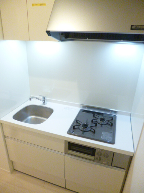 CASA BIANCAのキッチン|ガス２口システムキッチン
