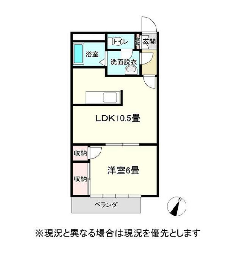 ルミエール川澄の間取り
